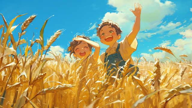 いつもの麦畑でかくれんぼ - 日常系アニメで流れそうなのどかで平和なBGM